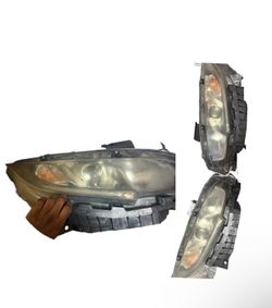 OEM 2016–2021 Honda Civic Headlights – Factory Pair. Removed after upgrading to aftermarket headlights.
