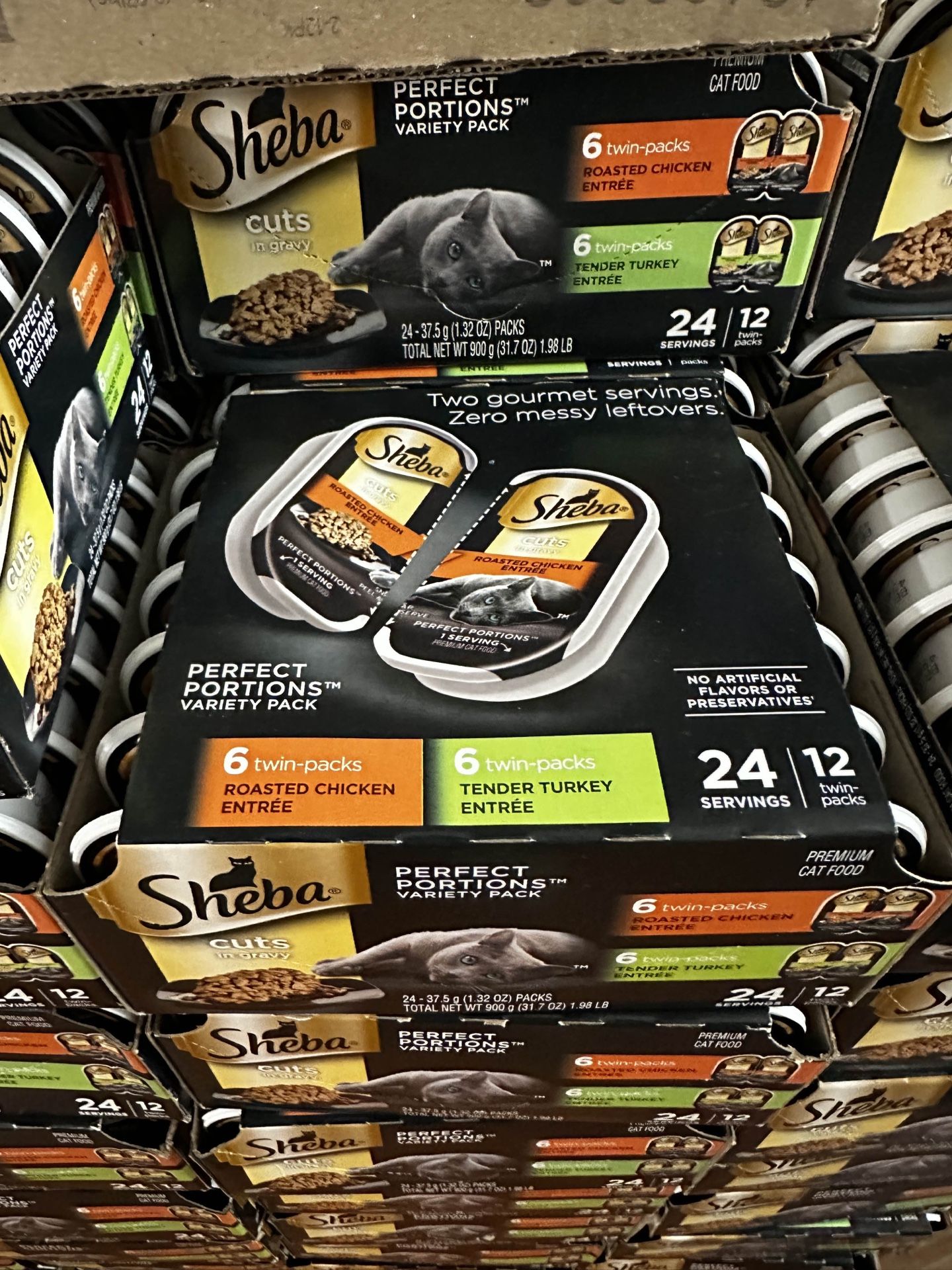 Sheba Wet Cat Food 12 Pouches 2.6 OZ