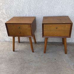 Midcentury modern night stands