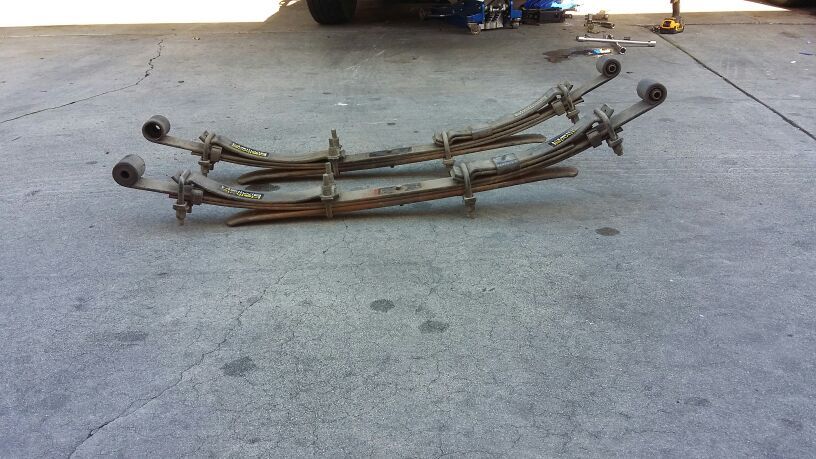 Muelles reforsadas para nissan frontier 99, 00 01