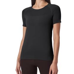 NWT Mondetta Women's Short Sleeve Seamless Tee Size L