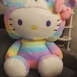 Hello Kitty  Big Plushie 💜🩵🩷