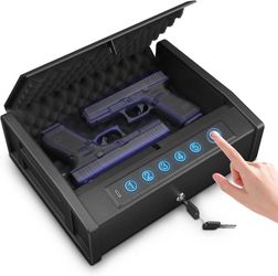 Drop Slot Safe Quick Access with Stealth Mode Safe Lock Box with Carbo