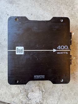 2-Channel 400W amplifier