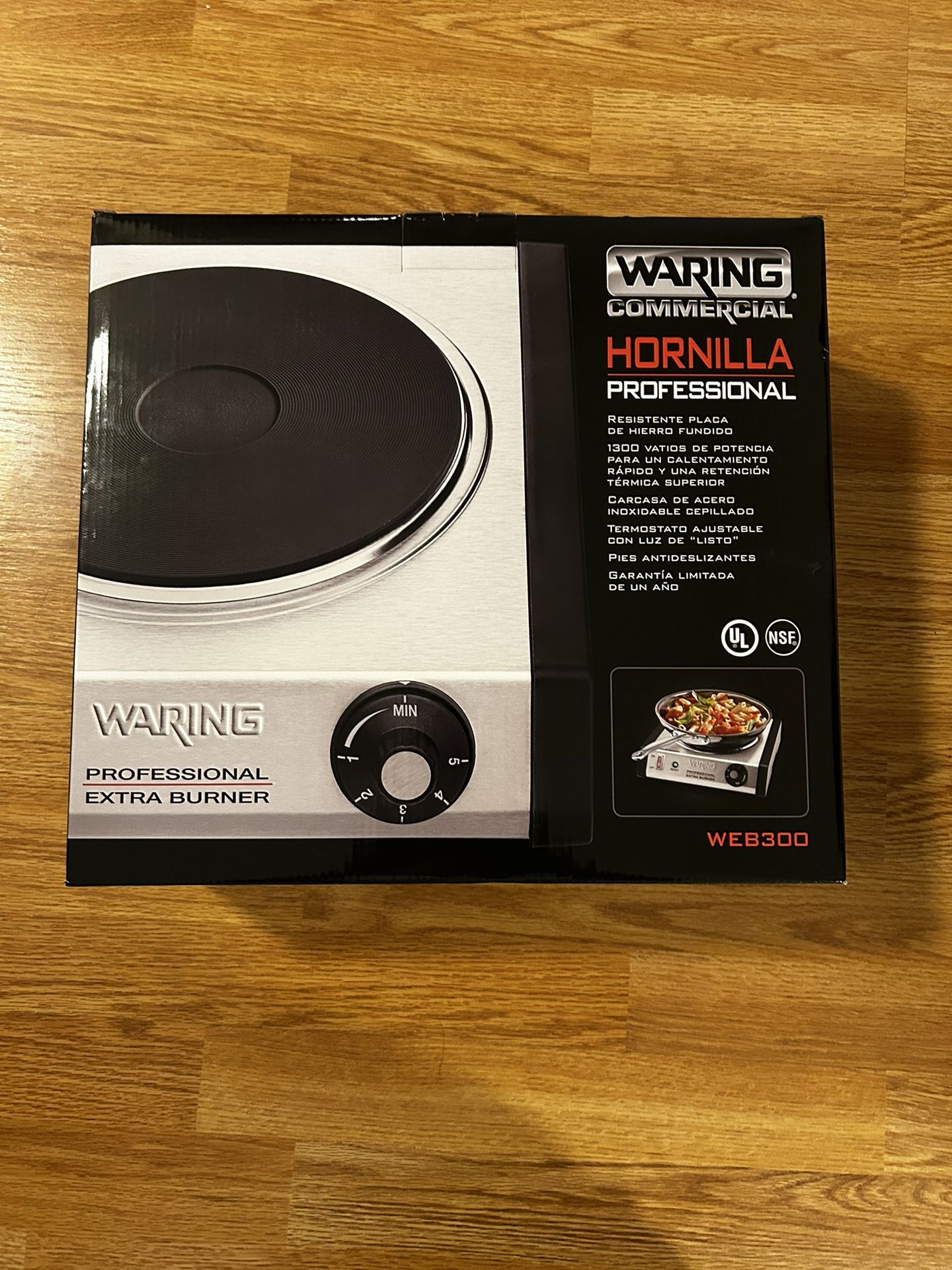 BRAND NEW WARING COMMERCIAL BURNER
