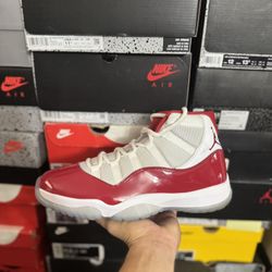 Jordan Cherry 11s size 10.5 USED But Clean 