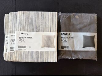 IKEA Square Pillow Cases (20”)
