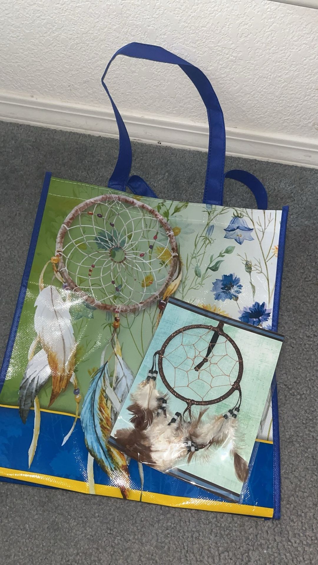Reusable Bag And Dreamcatcher 
