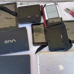 Laptops, tablets. Not tested,as is,40$ all 