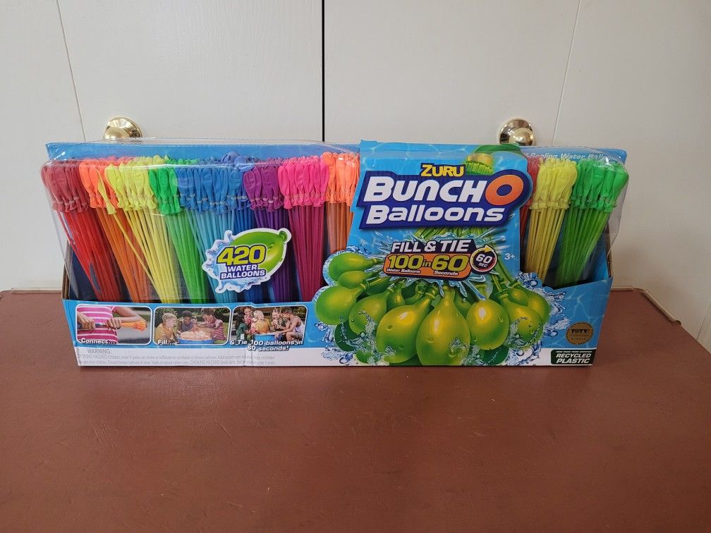 New !! Zuru Bunch O Ballons -- 420 Water Ballons