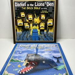 Books  DANIEL IN THE LION'S DEN - Brick Bible by Brendan Powell Smith - Hardcove