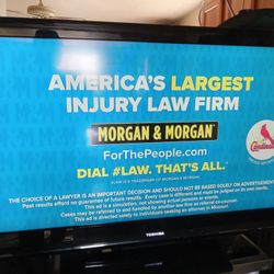43" Toshiba  FLAT-SCREEN  TV