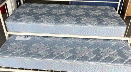 Twin mattresses… only…. Like new