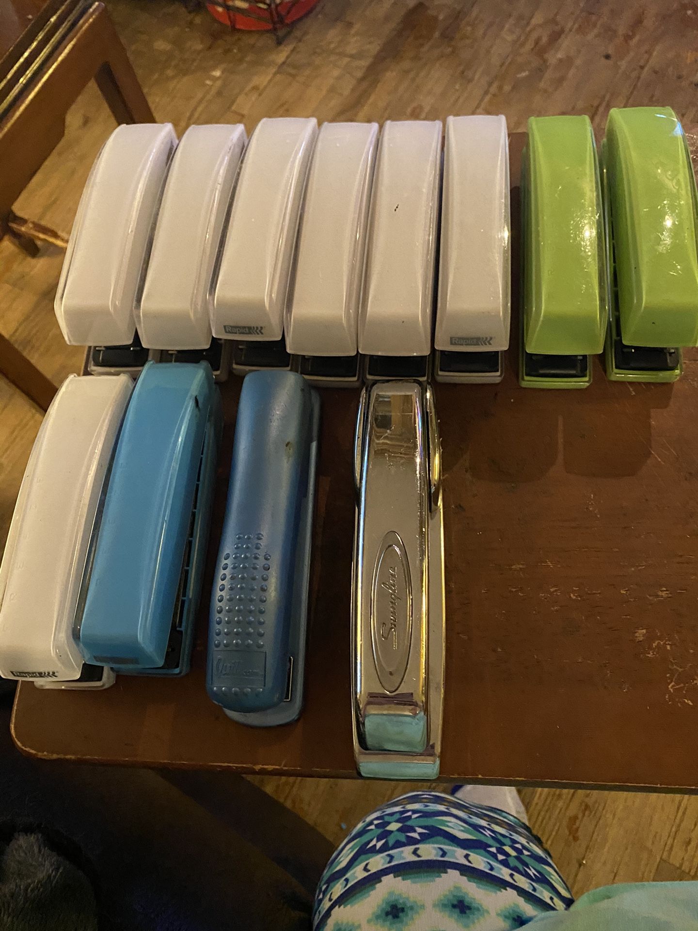 Desk staplers