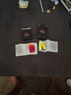 Oakley Double Edge Replacement Lenses (Gold And Orange)