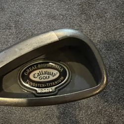 Men’s Callaway Big Bertha Titanium 8-Iron Left Handed 