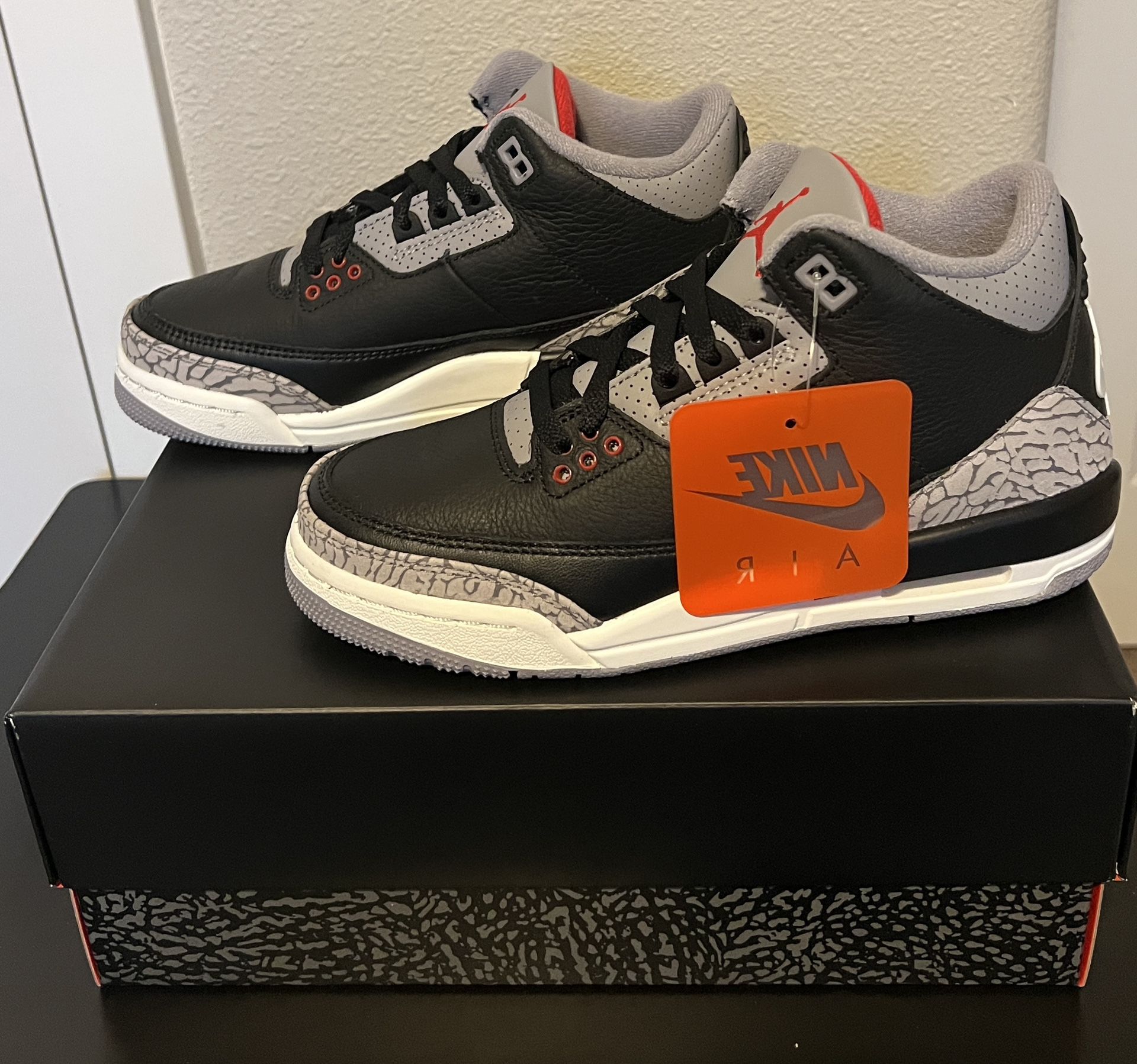 Jordan 3 Black Cement 5.5Y