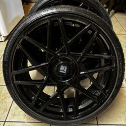 BRAND NEW WHEELS AND TIRES 