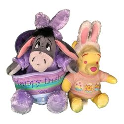 Winnie the pooh easter plush set