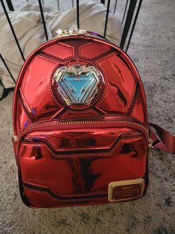 Marvel Iron Man 15th Anniversary Loungefly Mini Backpack 