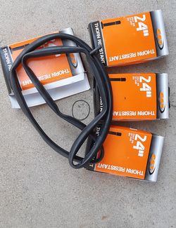 24" Thorn Resistant Bike  Inner Tubes  - NEW