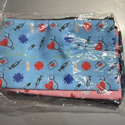 Nurse Small Makeup Bags- 4 Count