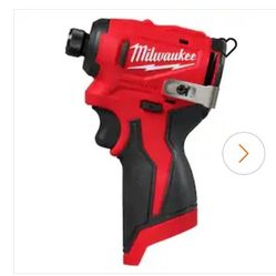 milwaukee m12 subcompact brushless 1/4'' hex impact driver