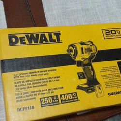 1/2" 20v Dewalt Impact Wrench 