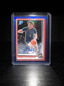 Donruss 2025-26 Andrej Stojakovic | Prospect  AUTO | 25/49