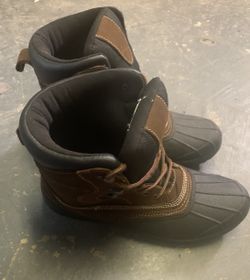 Mens Rugged Exposure Size 12 Winter Boots Rubber Leather Hunting/Hiking/Duck Sho