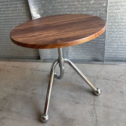 Chrome Side Table