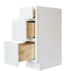 Ice White Shaker Base Cabinet 12"Wx21"Dx34.5"H