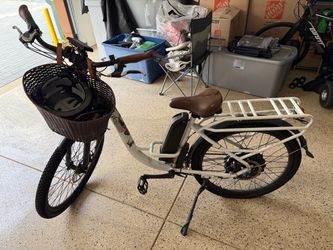 EWheels BAM Step-Thru Electric Bike 750W 48V White