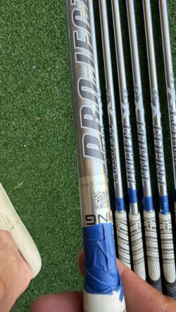 Project X LS 6.0 / 120g Iron Shafts (4–PW) | Golf Pride MCC + Arccos Smart Grips