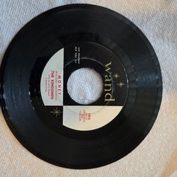 Collection Of Very Rare/not so Rare 45s w/antique Case 