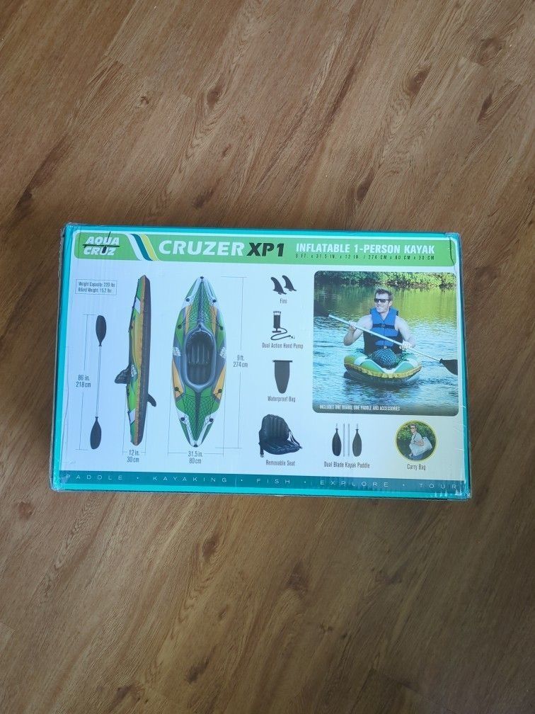 Inflatable 1-Person Kayak