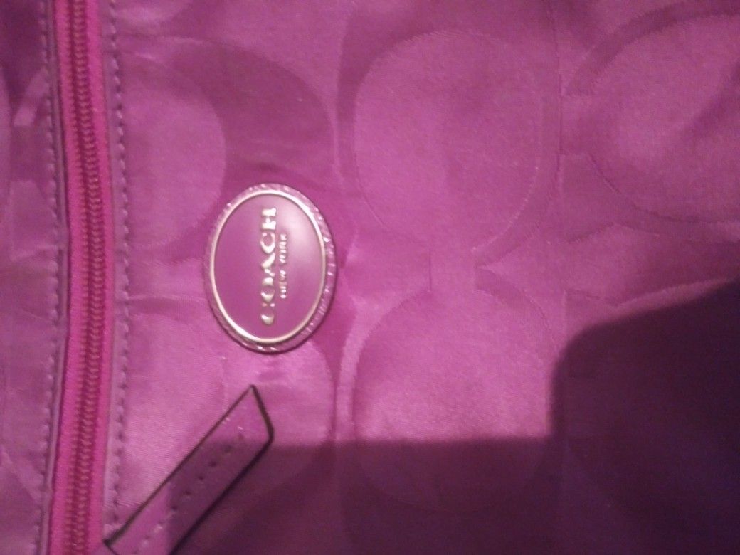 Coach purse bag