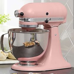 KitchenAid Artisan Series 5qt Tilt-Back Head Stand Mixer( Pink )