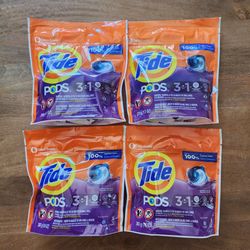 4 Tide Pods Spring Meadow (60 pacs total)
