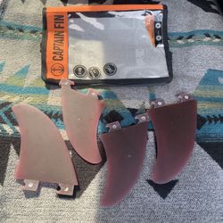 Captain Fins Quad Surfboard Set