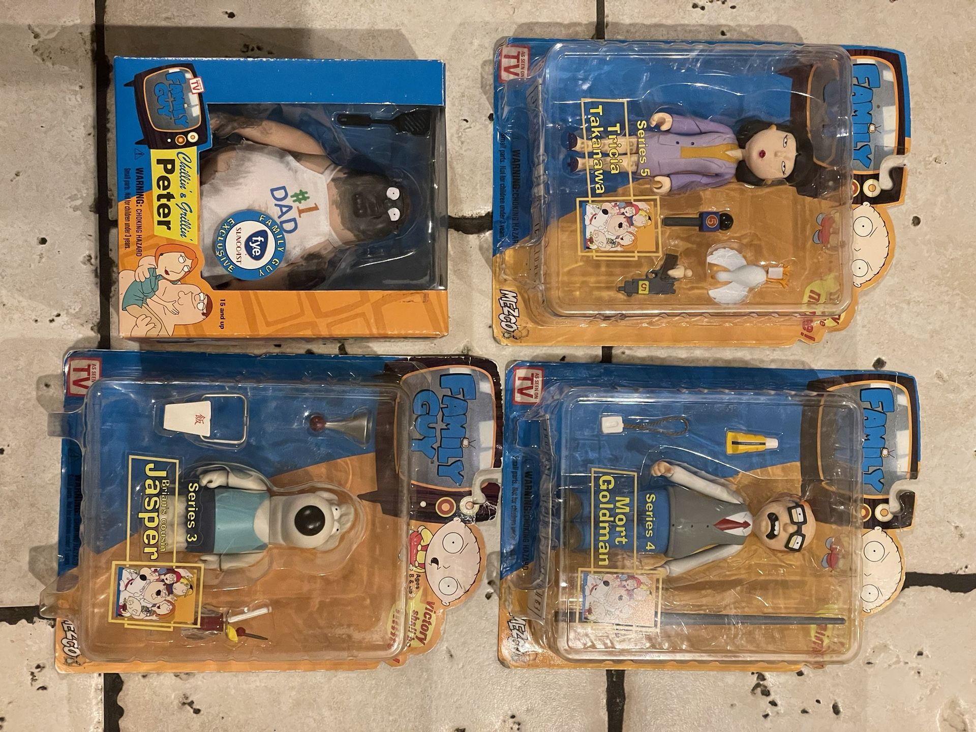$10 Family Guy Action Figure/ Toy Lot