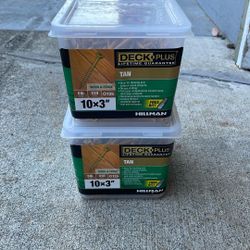 Deck Screws - New In Box 