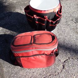 Bucket With Pouches And Lunch Pouch $20 Firm