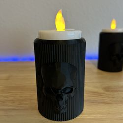 3d Printed Skull Candles (4)
