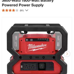 Milwaukee Generator M18