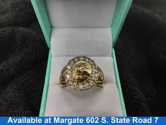 Men's Ring - Yellow Gold 10k (.417) 7 grams Size 12