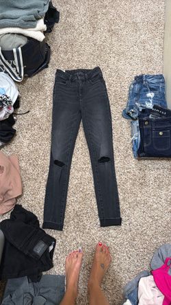 American Eagle jeans.