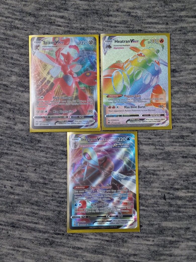 Pokemon cards Vmax 