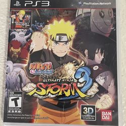 Naruto Ultimate Ninja Storm 3 PS3