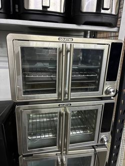 Gourmia French Door Air Fryer Toaster Oven used